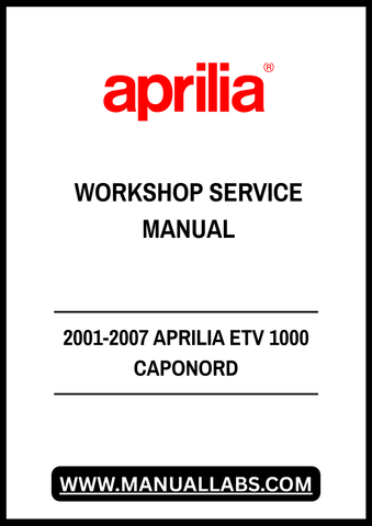 Unlock the full potential of your 2001-2007 Aprilia ETV 1000 Caponord with our comprehensive Workshop Service Manual in PDF format. This essential guide is designed to provide you with detailed instructions and insights, ensuring that you can perform maintenance and repairs with confidence and precision.