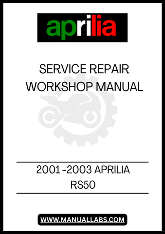 UNLOCK THE FULL POTENTIAL OF YOUR 2001-2003 APRILIA RS50 WITH OUR COMPREHENSIVE WORKSHOP REPAIR MANUAL, AVAILABLE IN A CONVENIENT PDF FORMAT. THIS ESSENTIAL GUIDE PROVIDES DETAILED INSTRUCTIONS AND DIAGRAMS, ENSURING YOU HAVE EVERYTHING YOU NEED TO PERFORM MAINTENANCE AND REPAIRS WITH CONFIDENCE.