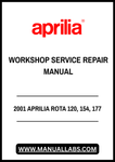 Unlock the full potential of your 2001 Aprilia Rota 120, 154, and 177 with our comprehensive Workshop Service Repair Manual. This PDF file is meticulously crafted to provide you with detailed instructions, diagrams, and troubleshooting tips, ensuring that you can maintain and repair your motorcycle with confidence.