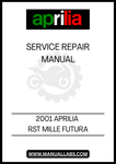 INSIDE, YOU'LL FIND STEP-BY-STEP PROCEDURES, WIRING DIAGRAMS, AND TROUBLESHOOTING TIPS TAILORED SPECIFICALLY FOR THE RST MILLE FUTURA. EACH SECTION IS METICULOUSLY ORGANIZED, ALLOWING YOU TO QUICKLY LOCATE THE INFORMATION YOU NEED. WITH CLEAR ILLUSTRATIONS AND EXPERT ADVICE, YOU CAN TACKLE EVERYTHING FROM ROUTINE MAINTENANCE TO COMPLEX REPAIRS, SAVING YOU TIME AND MONEY.