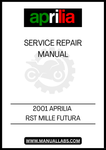 UNLOCK THE FULL POTENTIAL OF YOUR 2001 APRILIA RST MILLE FUTURA WITH OUR COMPREHENSIVE SERVICE REPAIR MANUAL IN PDF FORMAT. THIS ESSENTIAL GUIDE IS DESIGNED TO PROVIDE YOU WITH DETAILED INSTRUCTIONS AND INSIGHTS, ENSURING THAT YOU CAN PERFORM MAINTENANCE AND REPAIRS WITH CONFIDENCE. 