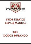 2001 DODGE DURANGO SHOP SERVICE REPAIR MANUAL - PDF