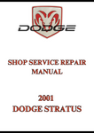 2001 DODGE STRATUS SHOP SERVICE REPAIR MANUAL - PDF