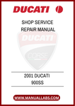 
DON'T LET MECHANICAL ISSUES HOLD YOU BACK FROM ENJOYING YOUR RIDE. INVEST IN THE 2001 DUCATI 900SS SHOP SERVICE REPAIR MANUAL TODAY AND ENSURE YOUR MOTORCYCLE REMAINS 