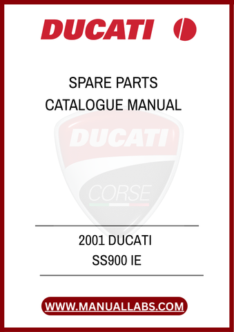 DON'T MISS OUT ON THE OPPORTUNITY TO ENHANCE YOUR MOTORCYCLE MAINTENANCE EXPERIENCE. PURCHASE THE 2001 DUCATI SS900 SPARE PARTS CATALOGUE MANUAL TODAY AND ENSURE YOUR
