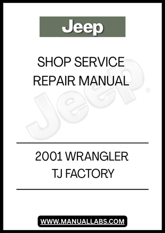 UNLOCK THE FULL POTENTIAL OF YOUR 2001 JEEP WRANGLER TJ WITH THE FACTORY SHOP SERVICE REPAIR MANUAL. THIS COMPREHENSIVE GUIDE IS DESIGNED TO PROVIDE YOU WITH DETAILED INSTRUCTIONS AND INSIGHTS, ENSURING THAT YOU CAN TACKLE ANY REPAIR OR MAINTENANCE TASK WITH CONFIDENCE. FROM ENGINE DIAGNOSTICS TO ELECTRICAL SYSTEMS, THIS MANUAL COVERS IT ALL.