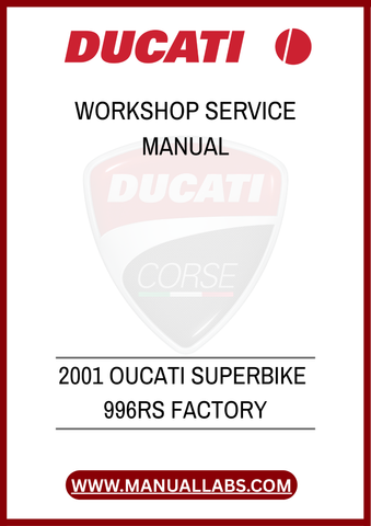DON'T MISS OUT ON THE OPPORTUNITY TO ENHANCE YOUR RIDING EXPERIENCE. DOWNLOAD THE 2001 DUCATI SUPERBIKE 996RS FACTORY WORKSHOP SERVICE MANUAL TODAY AND KEEP YOUR BIKE 