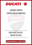 DON'T LET A MISSING PART KEEP YOU OFF THE ROAD. EQUIP YOURSELF WITH THE KNOWLEDGE AND TOOLS NECESSARY TO KEEP YOUR DUCATI MONSTER 620 IN PEAK CONDITION. PURCHASE