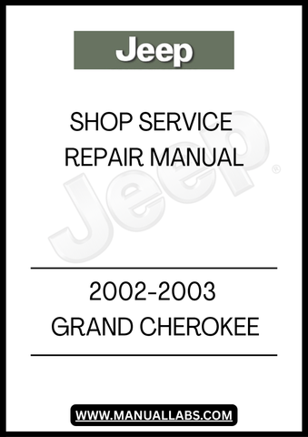 UNLOCK THE FULL POTENTIAL OF YOUR 2002-2003 JEEP GRAND CHEROKEE WITH OUR COMPREHENSIVE SHOP SERVICE REPAIR MANUAL. THIS ESSENTIAL GUIDE IS DESIGNED TO PROVIDE YOU WITH DETAILED INSTRUCTIONS AND INSIGHTS, ENSURING THAT YOU CAN TACKLE ANY REPAIR OR MAINTENANCE TASK WITH CONFIDENCE.&nbsp;