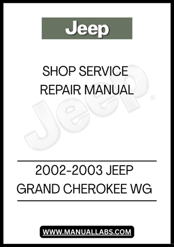 DISCOVER THE ULTIMATE RESOURCE FOR MAINTAINING YOUR 2002-2003 JEEP GRAND CHEROKEE WG WITH OUR COMPREHENSIVE SHOP SERVICE REPAIR MANUAL. THIS ESSENTIAL GUIDE IS DESIGNED TO PROVIDE YOU WITH DETAILED INSTRUCTIONS AND EXPERT INSIGHTS, ENSURING THAT YOU CAN TACKLE ANY REPAIR OR MAINTENANCE TASK WITH CONFIDENCE.