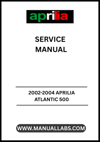 UNLOCK THE FULL POTENTIAL OF YOUR 2002-2004 APRILIA ATLANTIC 500 WITH OUR COMPREHENSIVE SERVICE MANUAL IN PDF FORMAT. THIS ESSENTIAL GUIDE PROVIDES DETAILED INSTRUCTIONS AND INSIGHTS, ENSURING YOU CAN MAINTAIN AND REPAIR YOUR SCOOTER WITH CONFIDENCE. 