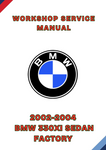 2002-2004 BMW 330XI SEDAN FACTORY WORKSHOP SERVICE MANUAL - PDF
