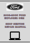 2002-2005 FORD EXPLORER OEM SHOP SERVICE REPAIR MANUAL - PDF