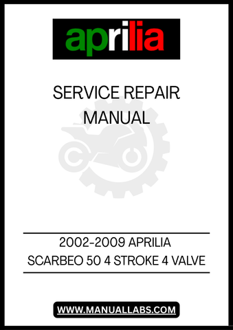 UNLOCK THE FULL POTENTIAL OF YOUR 2002-2009 APRILIA SCARABEO 50 WITH OUR COMPREHENSIVE SERVICE REPAIR MANUAL. THIS PDF FILE IS METICULOUSLY DESIGNED TO PROVIDE YOU WITH STEP-BY-STEP INSTRUCTIONS, DETAILED DIAGRAMS, AND ESSENTIAL TROUBLESHOOTING TIPS, ENSURING THAT YOU CAN MAINTAIN AND REPAIR YOUR SCOOTER WITH CONFIDENCE.