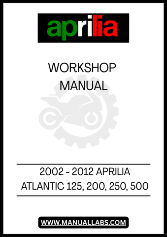INVEST IN YOUR APRILIA ATLANTIC TODAY AND ENSURE ITS LONGEVITY AND PERFORMANCE WITH THIS INDISPENSABLE WORKSHOP MANUAL. DOWNLOAD YOUR PDF FILE NOW AND TAKE THE FIRST STEP TOWARDS BECOMING YOUR OWN EXPERT MECHANIC!