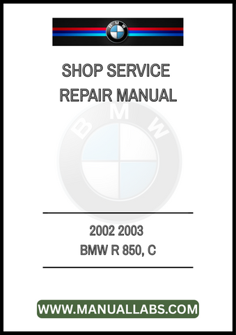 DON'T LET MINOR ISSUES TURN INTO MAJOR PROBLEMS. INVEST IN YOUR BMW R 850 C TODAY AND GAIN ACCESS TO THE INFORMATION THAT WILL HELP YOU MAINTAIN ITS PERFORMANCE AND LONGEVITY. DOWNLOAD YOUR PDF MANUAL NOW AND RIDE WITH PEACE OF MIND! SERVICE REPAIR MANUAL - PDF FILE