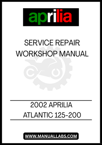 UNLOCK THE FULL POTENTIAL OF YOUR 2002 APRILIA ATLANTIC 125-200 WITH OUR COMPREHENSIVE SERVICE REPAIR WORKSHOP MANUAL IN PDF FORMAT. THIS ESSENTIAL GUIDE PROVIDES DETAILED INSTRUCTIONS AND DIAGRAMS, ENSURING YOU HAVE EVERYTHING YOU NEED TO PERFORM MAINTENANCE AND REPAIRS WITH CONFIDENCE.