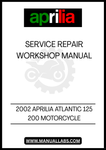 UNLOCK THE FULL POTENTIAL OF YOUR 2002 APRILIA ATLANTIC 125 WITH OUR COMPREHENSIVE 200 SERVICE REPAIR MANUAL IN PDF FORMAT. THIS ESSENTIAL GUIDE IS DESIGNED TO PROVIDE YOU WITH DETAILED INSTRUCTIONS AND INSIGHTS, ENSURING THAT YOU CAN PERFORM MAINTENANCE AND REPAIRS WITH CONFIDENCE. 