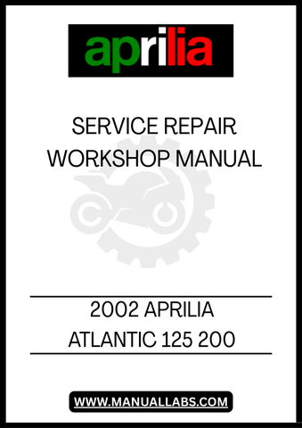 UNLOCK THE FULL POTENTIAL OF YOUR 2002 APRILIA ATLANTIC 125 AND 200 WITH OUR COMPREHENSIVE WORKSHOP REPAIR MANUAL IN PDF FORMAT. THIS ESSENTIAL GUIDE IS DESIGNED TO PROVIDE YOU WITH DETAILED INSTRUCTIONS, DIAGRAMS, AND TROUBLESHOOTING TIPS, ENSURING THAT YOU CAN MAINTAIN AND REPAIR YOUR SCOOTER WITH CONFIDENCE.