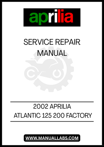 DON'T LET MECHANICAL ISSUES SLOW YOU DOWN. INVEST IN THE 2002 APRILIA ATLANTIC 125/200 WORKSHOP SERVICE REPAIR MANUAL TODAY AND GAIN THE KNOWLEDGE TO MAINTAIN YOUR RIDE LIKE A PRO. DOWNLOAD YOUR PDF FILE NOW AND TAKE THE FIRST STEP TOWARDS HASSLE-FREE OWNERSHIP!