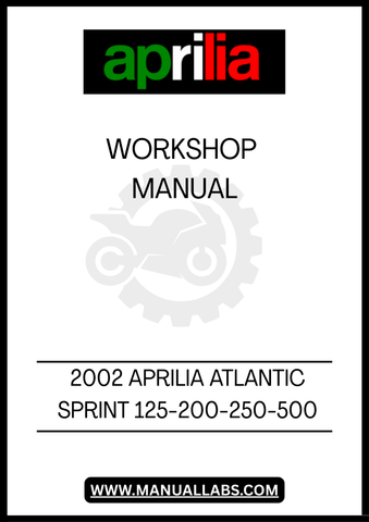 DON'T LET MECHANICAL PROBLEMS SLOW YOU DOWN. INVEST IN THE 2002 APRILIA ATLANTIC SPRINT WORKSHOP MANUAL TODAY AND ENSURE YOUR RIDE REMAINS IN PEAK CONDITION FOR YEARS TO COME. DOWNLOAD YOUR PDF FILE NOW AND TAKE THE FIRST STEP TOWARDS HASSLE-FREE MAINTENANCE