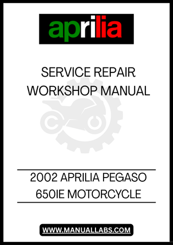 UNLOCK THE FULL POTENTIAL OF YOUR 2002 APRILIA PEGASO 650IE WITH OUR COMPREHENSIVE SERVICE MANUAL IN PDF FORMAT. THIS ESSENTIAL GUIDE IS DESIGNED TO PROVIDE YOU WITH DETAILED INSTRUCTIONS AND INSIGHTS, ENSURING THAT YOU CAN MAINTAIN AND REPAIR YOUR MOTORCYCLE WITH CONFIDENCE. 