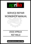 UNLOCK THE FULL POTENTIAL OF YOUR 2002 APRILIA RST MILLE WITH OUR COMPREHENSIVE SERVICE REPAIR MANUAL IN PDF FORMAT. THIS ESSENTIAL GUIDE IS DESIGNED TO PROVIDE YOU WITH DETAILED INSTRUCTIONS AND INSIGHTS, ENSURING THAT YOU CAN PERFORM MAINTENANCE AND REPAIRS WITH CONFIDENCE. 