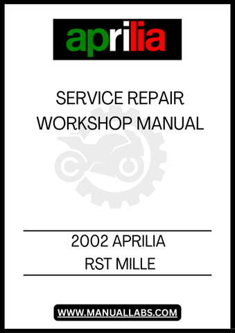 UNLOCK THE FULL POTENTIAL OF YOUR 2002 APRILIA RST MILLE WITH OUR COMPREHENSIVE SERVICE REPAIR MANUAL IN PDF FORMAT. THIS ESSENTIAL GUIDE IS DESIGNED TO PROVIDE YOU WITH DETAILED INSTRUCTIONS AND INSIGHTS, ENSURING THAT YOU CAN PERFORM MAINTENANCE AND REPAIRS WITH CONFIDENCE. 