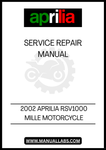 DON'T LET MINOR ISSUES TURN INTO MAJOR PROBLEMS. EQUIP YOURSELF WITH THE RIGHT TOOLS AND INFORMATION TO MAINTAIN YOUR APRILIA RSV1000 MILLE EFFECTIVELY. DOWNLOAD YOUR PDF MANUAL TODAY AND RIDE WITH PEACE OF MIND, KNOWING YOU HAVE THE EXPERTISE AT YOUR FINGERTIPS.