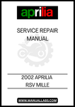 UNLOCK THE FULL POTENTIAL OF YOUR 2002 APRILIA RSV MILLE WITH OUR COMPREHENSIVE SERVICE REPAIR MANUAL IN PDF FORMAT. THIS ESSENTIAL GUIDE IS DESIGNED FOR BOTH SEASONED MECHANICS AND ENTHUSIASTIC DIYERS, PROVIDING DETAILED INSTRUCTIONS AND DIAGRAMS TO HELP YOU TACKLE ANY MAINTENANCE OR REPAIR TASK WITH CONFIDENCE.