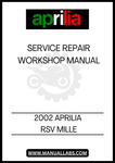 UNLOCK THE FULL POTENTIAL OF YOUR 2002 APRILIA RSV MILLE WITH OUR COMPREHENSIVE SERVICE REPAIR MANUAL IN PDF FORMAT. THIS ESSENTIAL GUIDE IS DESIGNED TO PROVIDE YOU WITH DETAILED INSTRUCTIONS AND INSIGHTS, ENSURING THAT YOU CAN PERFORM MAINTENANCE AND REPAIRS WITH CONFIDENCE. 