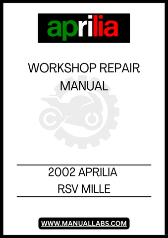 UNLOCK THE FULL POTENTIAL OF YOUR 2002 APRILIA RSV MILLE WITH OUR COMPREHENSIVE WORKSHOP REPAIR MANUAL IN PDF FORMAT. THIS ESSENTIAL GUIDE IS DESIGNED FOR BOTH SEASONED MECHANICS AND ENTHUSIASTIC DIYERS, PROVIDING DETAILED INSTRUCTIONS AND INSIGHTS TO KEEP YOUR MOTORCYCLE IN PEAK CONDITION.