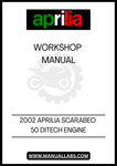 UNLOCK THE FULL POTENTIAL OF YOUR 2002 APRILIA SCARABEO 50 DITECH WITH OUR COMPREHENSIVE WORKSHOP MANUAL IN PDF FORMAT. THIS ESSENTIAL GUIDE PROVIDES DETAILED INSIGHTS INTO THE ENGINE'S MECHANICS, ENSURING YOU HAVE THE KNOWLEDGE TO PERFORM MAINTENANCE AND REPAIRS WITH CONFIDENCE.