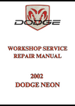 2002 DODGE NEON WORKSHOP SERVICE REPAIR MANUAL - PDF