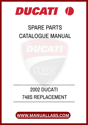 DON'T LET A MISSING PART KEEP YOU OFF THE ROAD. EQUIP YOURSELF WITH THE KNOWLEDGE AND RESOURCES YOU NEED TO KEEP YOUR DUCATI 748S IN PEAK CONDITION. PURCHASE YOUR PDF