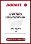 DON'T MISS OUT ON THE OPPORTUNITY TO OWN THIS ESSENTIAL MANUAL. EQUIP YOURSELF WITH THE KNOWLEDGE TO MAINTAIN YOUR DUCATI 748 AND ENSURE ITS PERFORMANCE FOR YEARS TO