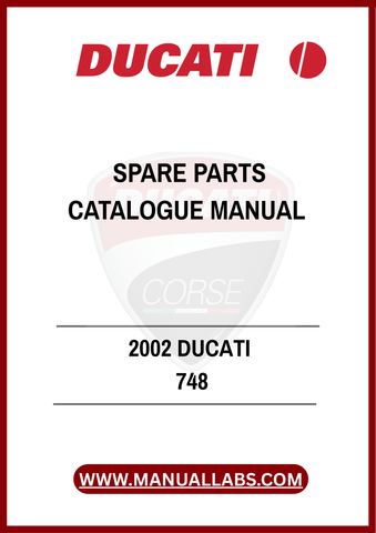 DON'T MISS OUT ON THE OPPORTUNITY TO OWN THIS ESSENTIAL MANUAL. EQUIP YOURSELF WITH THE KNOWLEDGE TO MAINTAIN YOUR DUCATI 748 AND ENSURE ITS PERFORMANCE FOR YEARS TO