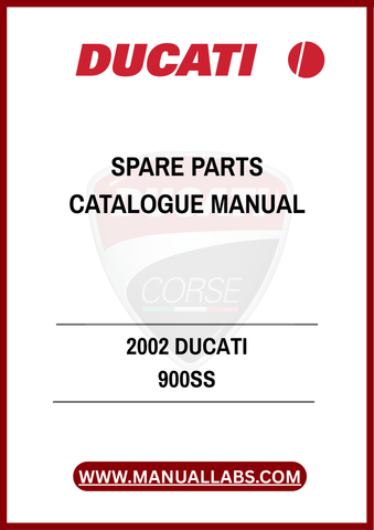 DON'T LET THE CHALLENGE OF SOURCING PARTS HOLD YOU BACK. EQUIP YOURSELF WITH THE 2002 DUCATI 900SS SPARE PARTS CATALOGUE MANUAL TODAY AND KEEP YOUR BIKE RUNNING