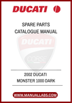 INVESTING IN THIS SPARE PARTS CATALOGUE MANUAL NOT ONLY SAVES YOU TIME AND EFFORT BUT ALSO EMPOWERS YOU TO MAINTAIN THE PERFORMANCE AND AESTHETICS OF YOUR DUCATI MONSTER 1000 DARK. WITH THE RIGHT PARTS AT YOUR FINGERTIPS, YOU CAN ENSURE THAT YOUR BIKE REMAINS IN PEAK CONDITION, ENHANCING BOTH ITS LONGEVITY AND YOUR RIDING EXPERIENCE. DON’T MISS OUT ON THE OPPORTUNITY TO TAKE CONTROL OF YOUR MOTORCYCLE MAINTENANCE—PURCHASE YOUR PDF MANUAL TODAY AND RIDE WITH CONFIDENCE