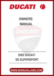 DON'T MISS OUT ON THE OPPORTUNITY TO ELEVATE YOUR RIDING JOURNEY. PURCHASE THE 2002 DUCATI SS SUPERSPORT OWNER'S MANUAL TODAY AND GAIN THE CONFIDENCE TO MAINTAIN 