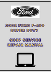 2002 FORD F-450 SUPER DUTY SHOP SERVICE REPAIR MANUAL - PDF