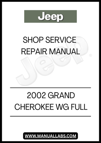 UNLOCK THE FULL POTENTIAL OF YOUR 2002 JEEP GRAND CHEROKEE WG WITH OUR COMPREHENSIVE FULL SHOP SERVICE REPAIR MANUAL. THIS ESSENTIAL GUIDE IS DESIGNED FOR BOTH SEASONED MECHANICS AND DIY ENTHUSIASTS, PROVIDING DETAILED INSTRUCTIONS AND DIAGRAMS TO TACKLE ANY REPAIR OR MAINTENANCE TASK WITH CONFIDENCE