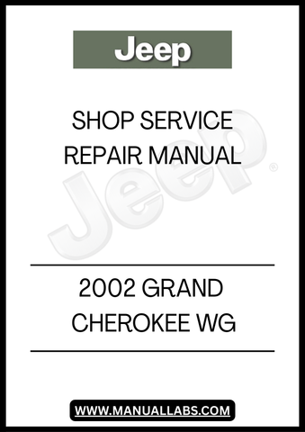 UNLOCK THE FULL POTENTIAL OF YOUR 2002 JEEP GRAND CHEROKEE WG WITH OUR COMPREHENSIVE SHOP SERVICE REPAIR MANUAL. THIS ESSENTIAL GUIDE IS DESIGNED TO PROVIDE YOU WITH DETAILED INSTRUCTIONS AND INSIGHTS, ENSURING THAT YOU CAN TACKLE ANY REPAIR OR MAINTENANCE TASK WITH CONFIDENCE.&nbsp;