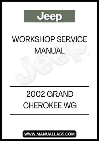 UNLOCK THE FULL POTENTIAL OF YOUR 2002 JEEP GRAND CHEROKEE WG WITH OUR COMPREHENSIVE WORKSHOP SERVICE MANUAL. THIS ESSENTIAL GUIDE IS DESIGNED FOR BOTH SEASONED MECHANICS AND DIY ENTHUSIASTS, PROVIDING DETAILED INSTRUCTIONS AND DIAGRAMS TO HELP YOU TACKLE ANY REPAIR OR MAINTENANCE TASK WITH CONFIDENCE.