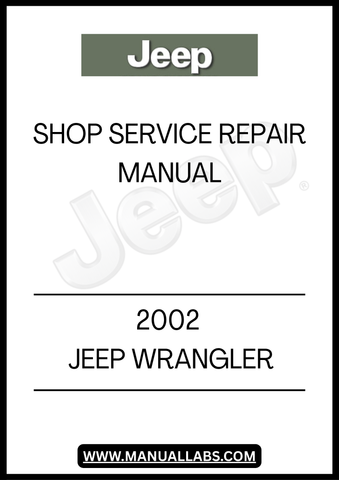 REV UP YOUR DIY SKILLS WITH THE 2002 JEEP WRANGLER SHOP SERVICE REPAIR MANUAL, YOUR ULTIMATE GUIDE TO MAINTAINING AND REPAIRING YOUR BELOVED VEHICLE. THIS COMPREHENSIVE MANUAL IS DESIGNED SPECIFICALLY FOR JEEP ENTHUSIASTS, PROVIDING DETAILED INSTRUCTIONS AND DIAGRAMS TO HELP YOU TACKLE ANY REPAIR OR MAINTENANCE TASK WITH CONFIDENCE.