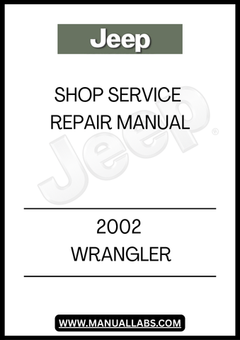 REV UP YOUR DIY SKILLS WITH THE 2002 JEEP WRANGLER SHOP SERVICE REPAIR MANUAL. THIS COMPREHENSIVE GUIDE IS DESIGNED SPECIFICALLY FOR JEEP ENTHUSIASTS AND MECHANICS ALIKE, PROVIDING DETAILED INSTRUCTIONS AND DIAGRAMS TO TACKLE ANY REPAIR OR MAINTENANCE TASK WITH CONFIDENCE