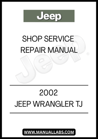 REV UP YOUR DIY SKILLS WITH THE 2002 JEEP WRANGLER TJ SHOP SERVICE REPAIR MANUAL. THIS COMPREHENSIVE GUIDE IS DESIGNED SPECIFICALLY FOR JEEP ENTHUSIASTS AND MECHANICS ALIKE, PROVIDING DETAILED INSTRUCTIONS AND DIAGRAMS TO TACKLE ANY REPAIR OR MAINTENANCE TASK WITH CONFIDENCE.