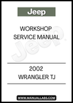 REV UP YOUR DIY SKILLS WITH THE 2002 JEEP WRANGLER TJ WORKSHOP REPAIR SERVICE MANUAL. THIS COMPREHENSIVE GUIDE IS YOUR GO-TO RESOURCE FOR EVERYTHING YOU NEED TO KNOW ABOUT MAINTAINING AND REPAIRING YOUR BELOVED WRANGLER. PACKED WITH DETAILED DIAGRAMS, STEP-BY-STEP INSTRUCTIONS, AND EXPERT TIPS, THIS MANUAL ENSURES YOU CAN TACKLE ANY PROJECT WITH CONFIDENCE.