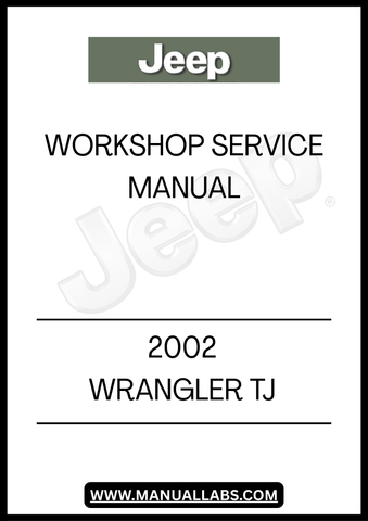 REV UP YOUR DIY SKILLS WITH THE 2002 JEEP WRANGLER TJ WORKSHOP SERVICE MANUAL, YOUR ULTIMATE GUIDE TO MAINTAINING AND REPAIRING YOUR BELOVED VEHICLE. THIS COMPREHENSIVE MANUAL IS DESIGNED SPECIFICALLY FOR THE 2002 JEEP WRANGLER TJ, PROVIDING DETAILED INSTRUCTIONS AND DIAGRAMS THAT MAKE EVEN THE MOST COMPLEX TASKS MANAGEABLE. WHETHER YOU'RE A SEASONED MECHANIC OR A WEEKEND WARRIOR, THIS MANUAL IS AN ESSENTIAL TOOL FOR ANYONE LOOKING TO KEEP THEIR JEEP IN TOP CONDITION.