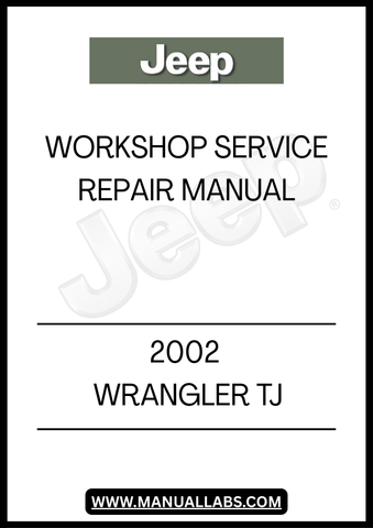 REV UP YOUR DIY SKILLS WITH THE 2002 JEEP WRANGLER TJ WORKSHOP SERVICE REPAIR MANUAL. THIS COMPREHENSIVE GUIDE IS DESIGNED SPECIFICALLY FOR JEEP ENTHUSIASTS AND MECHANICS ALIKE, PROVIDING DETAILED INSTRUCTIONS AND DIAGRAMS TO TACKLE ANY REPAIR OR MAINTENANCE TASK WITH CONFIDENCE.